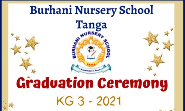 KG 3 GRADUATION CEREMONY 2021.