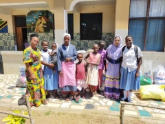 ORPHANAGE DONATION BY THE STUDENTS