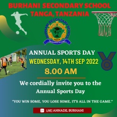 ANNUAL SPORTS DAY 14th  SEPTEMBER